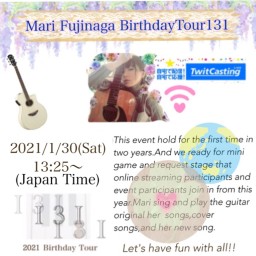 Mari Fujinaga BirthdayLive 131 2021
