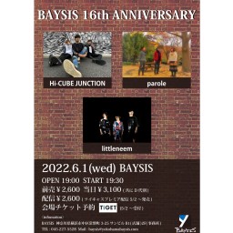6/1 BAYSIS 16th ANNIVERSARY