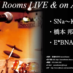 11/8 夜 Second Rooms LIVE＆on Air