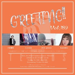 10/29 [GREETING!! vol.189]