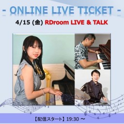 4/15 RDroom LIVE & TALK