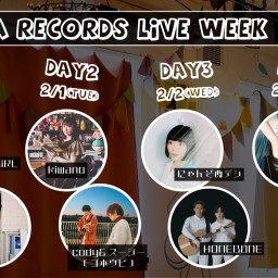 2月1日(火)mona records live week