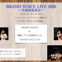 BRAND VOICE LIVE 2020 