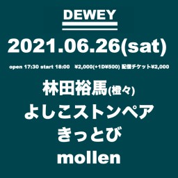 2021 6/26 DEWEYライブ