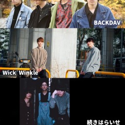 Wick Winkle 1st album リリース LIVE