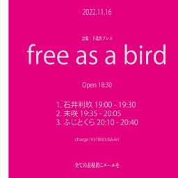 free as a bird 2022.11.16