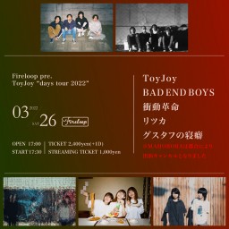 ToyJoy＆MAHOROBAリリースツアー