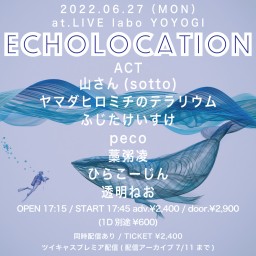 6/27「ECHOLOCATION」