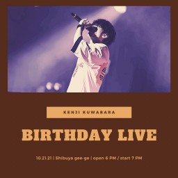 KENJI KUWABARA BIRTHDAY LIVE