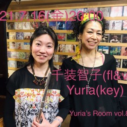 千装智子(fl&vo)&Yuria(key)duo live