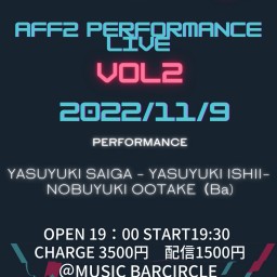 YYSHOP主催 AFF LIVE(11月09日)