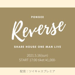 PONGEE ONEMAN LIVE【reverse】