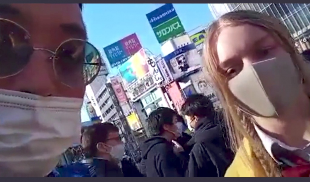 Twitterに、渋谷デモで話を伺えたウクライナの女性二