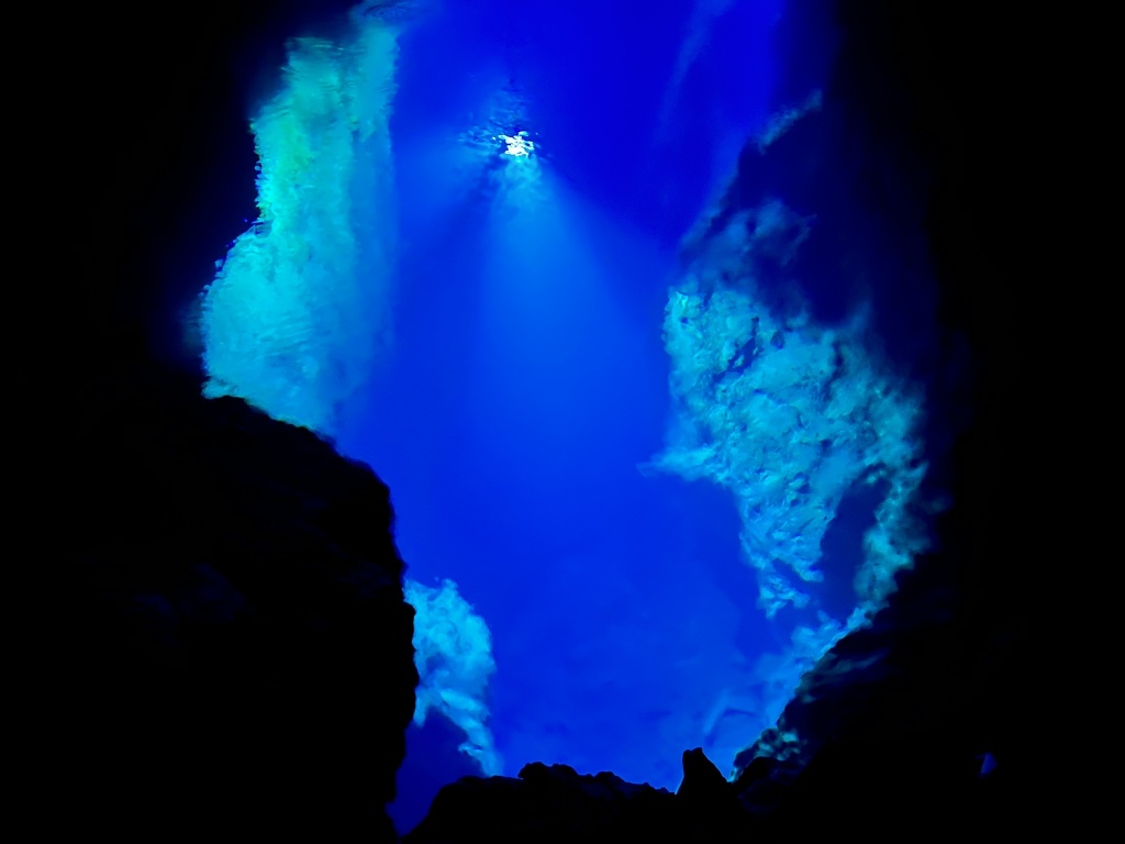 先日、岩手県岩泉町の龍泉洞の日本三大鍾乳洞に行って