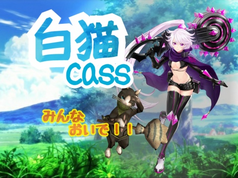 突然ですが、本日白猫cassをします！協力プレイで、リ