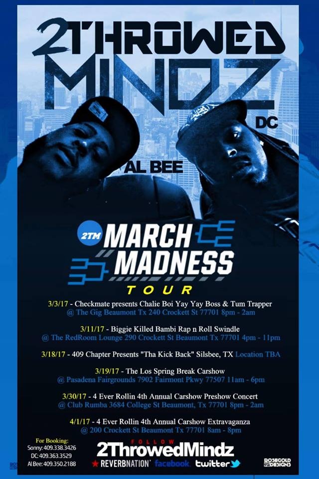 !!!March Madness Tour!!!