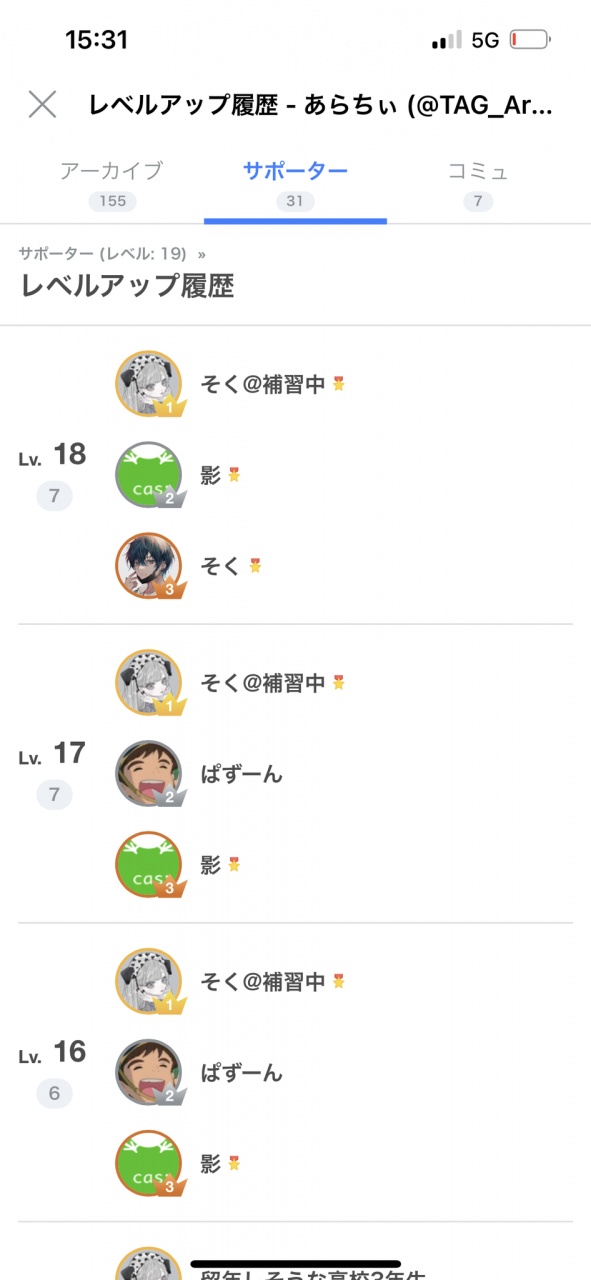レベルupしました！！
