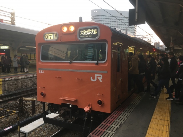 10月3日はJR西日本の大阪環状線から103系型通勤型電車