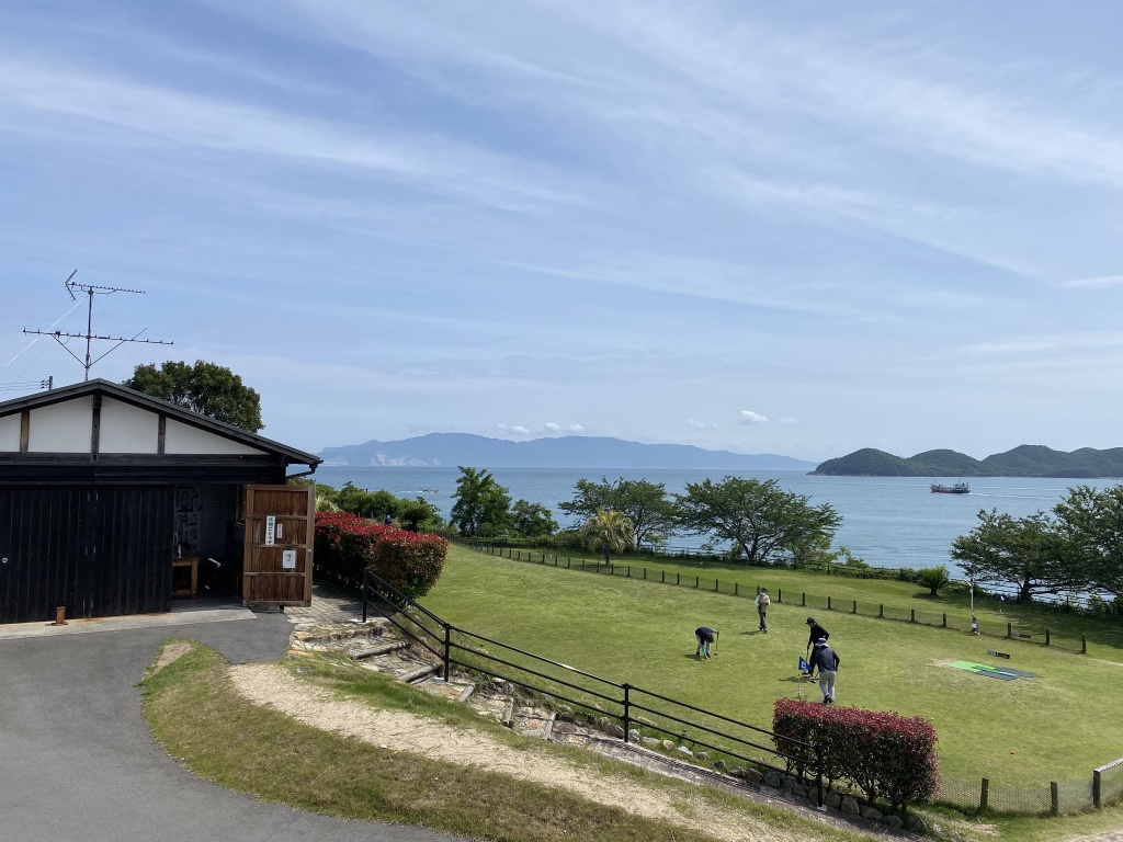 島へ出張修理に来ました。
