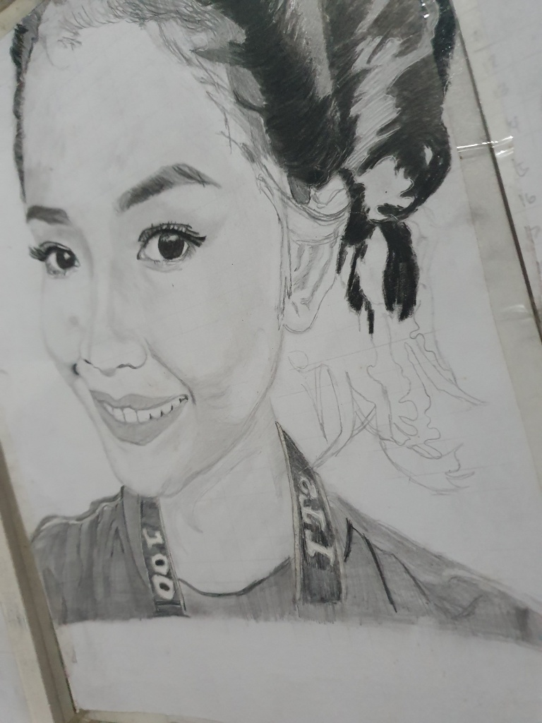 My throwback drawing..