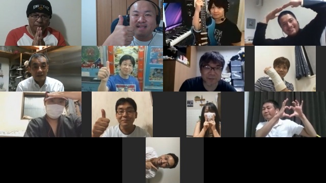 酒井よしただ先生！オンラインオフ会に参加！