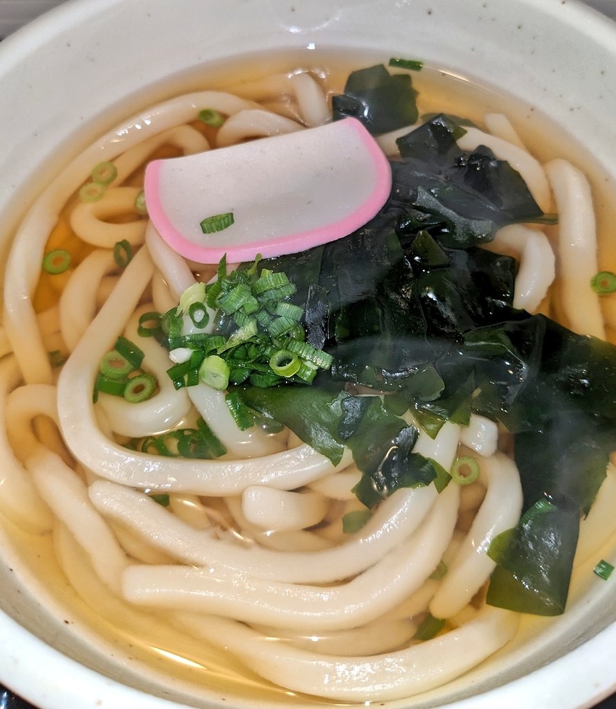 わかめうどん
