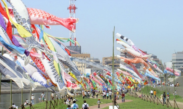 沼津こいのぼりフェスティバル 5月5日