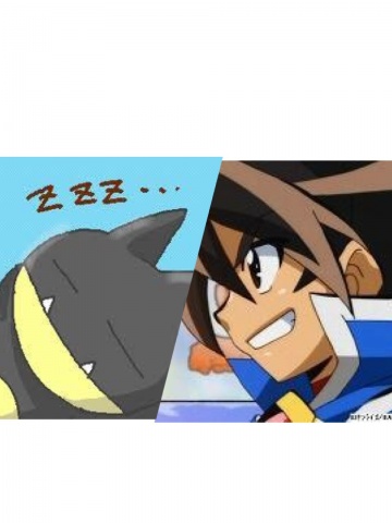 ゴンベvsゼロのバトスピ対