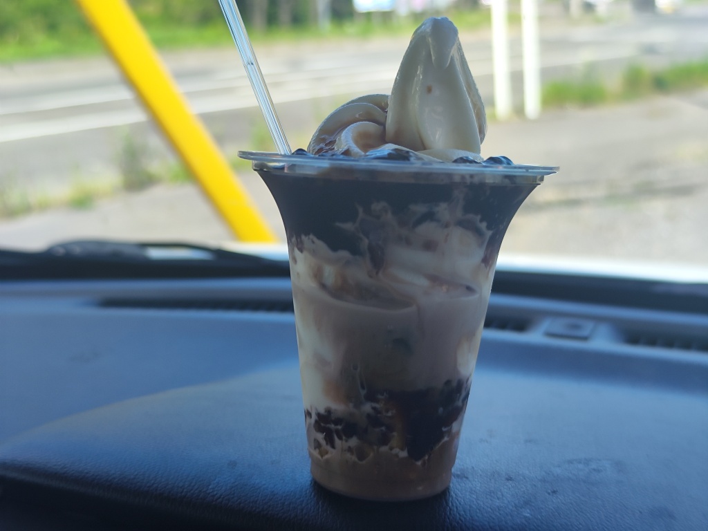 まだまだソフトクリーム🍦の季節
