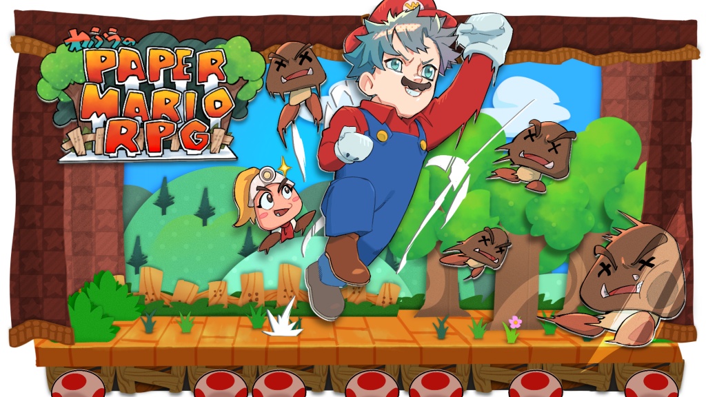 【配信告知】ペーパーマリオＲＰＧプレイ配信
