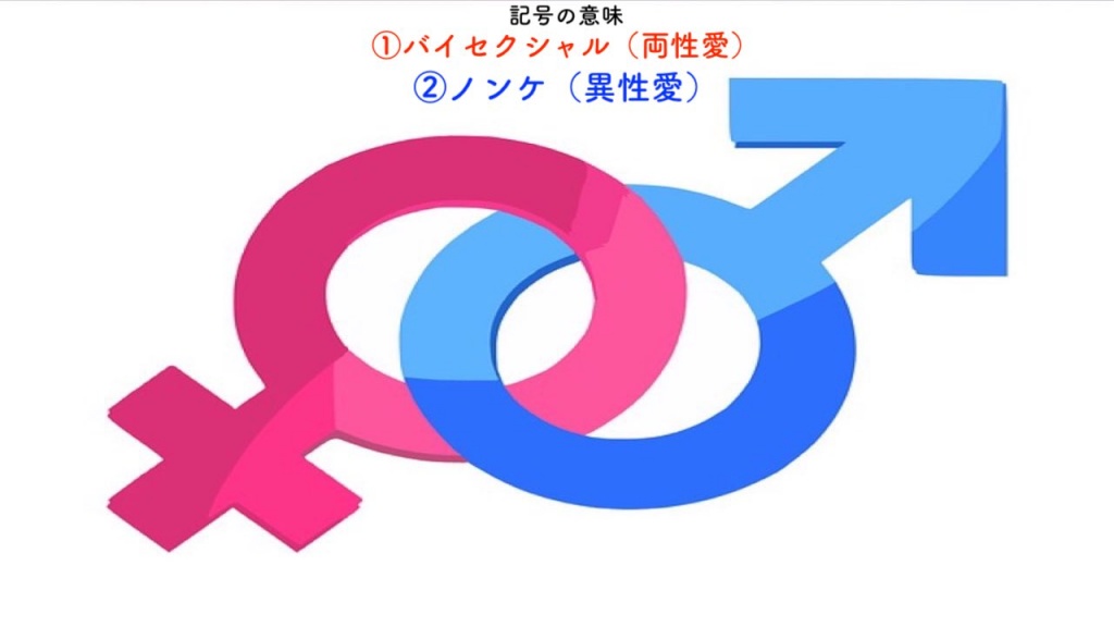 ＬＧ（Ｂ）ＴＱ（バイセクシャル⚤両性愛者🏳️‍🌈）
