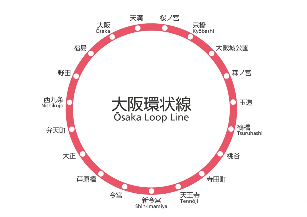 大阪環状線徒歩１周🚶‍♂️
