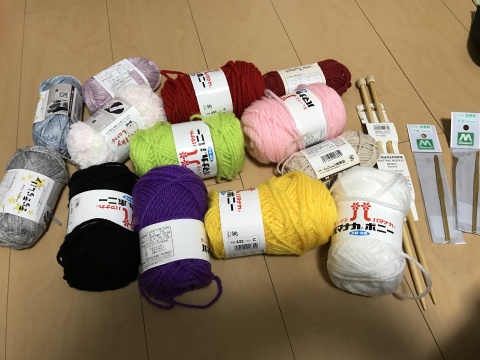 編み物をしよう！( ´∀｀)