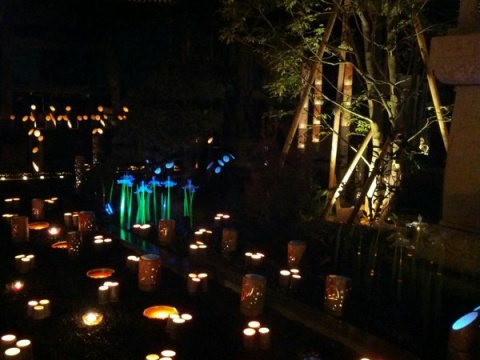 大分県臼杵市で開催中のお祭り『うすき竹宵』をツイキ