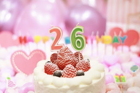 本日、26歳のお誕生日枠します！