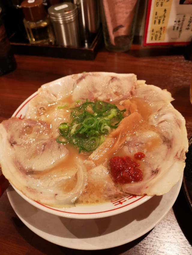 京都のチャーシュー麺です