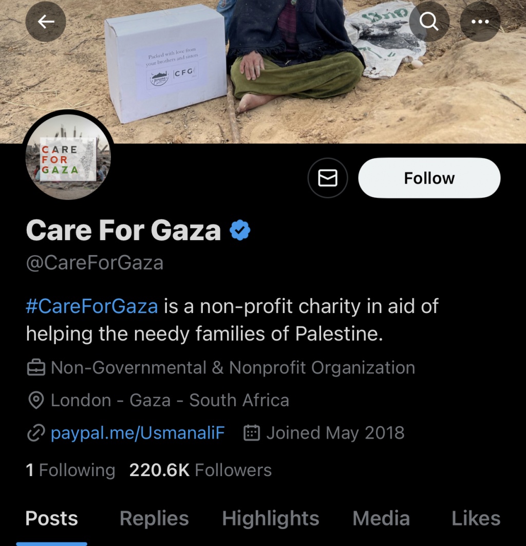 CARE FOR GAZA
