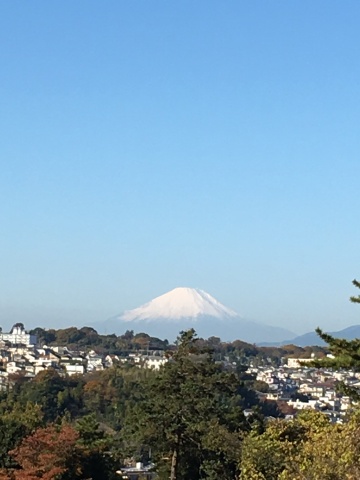 2016年12月2日朝の富士山です。