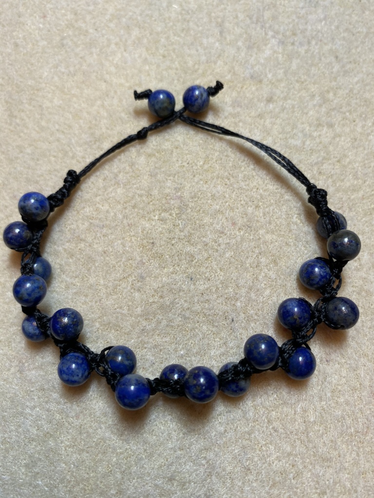 lapis lazuliのbracelet！