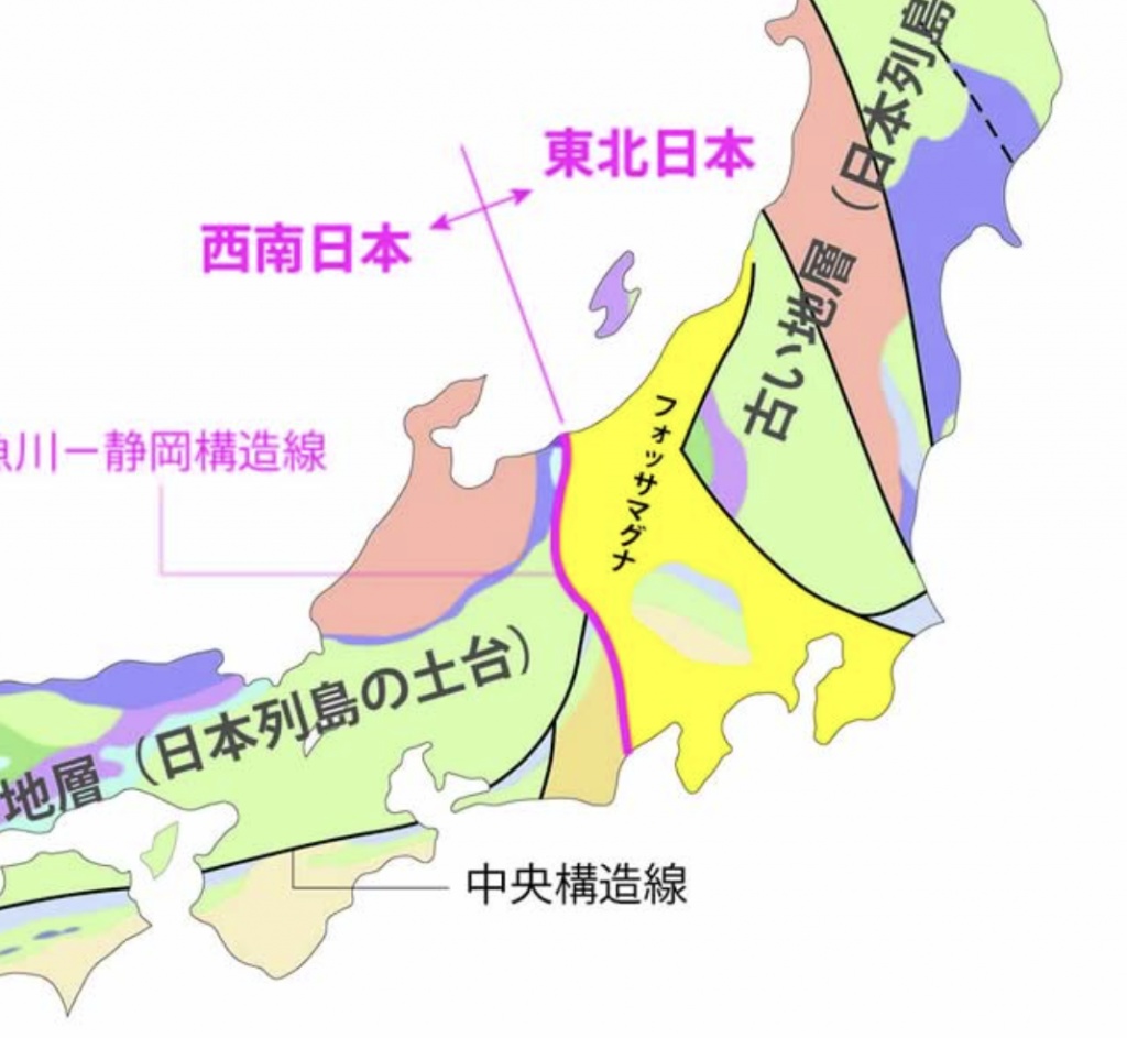 今回の能登半島地震は西日本と東日本を分けるフォッサ