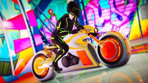 次回アプデ内容『光る服＆バイク』のプレイ動画が公開
