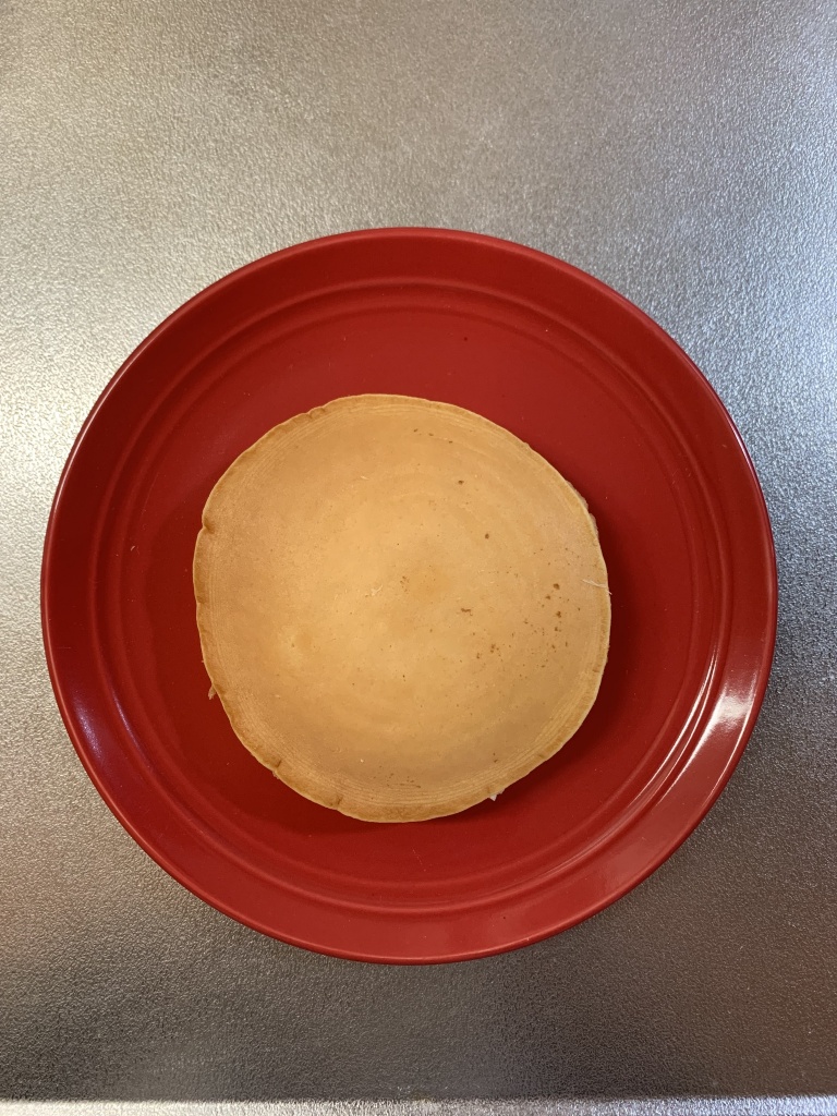 わかりづらいけどどら焼き作ったの！
