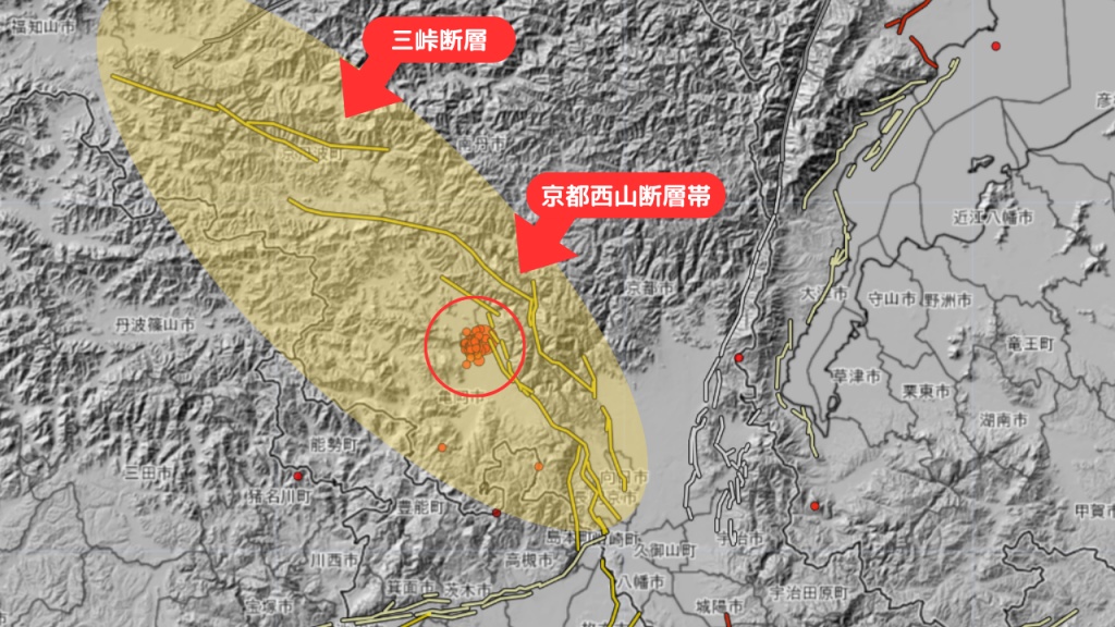 【京都の地震と地震活動の推移について】
