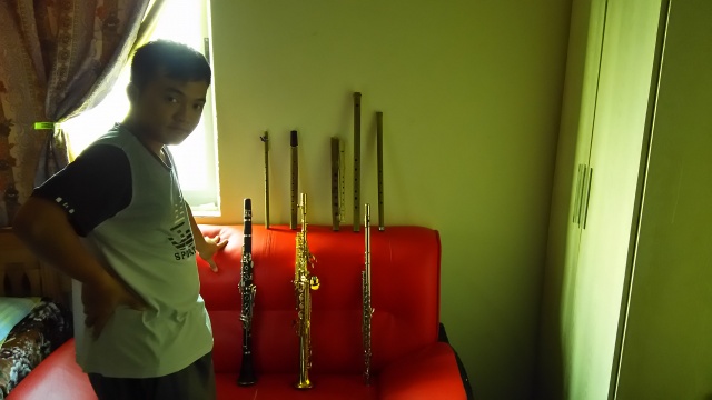 My Handmade Bamboo Woodwind Instrument And Normal 