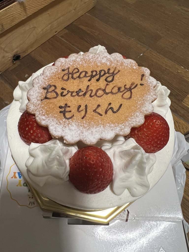 誕生日！！！✌️✌️✌️✌️
