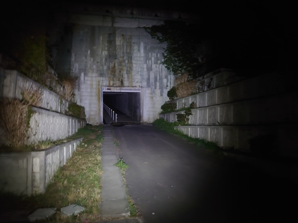 心霊配信　旧トンネル
