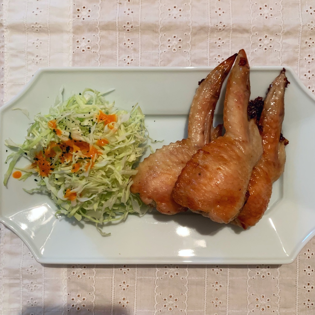 手羽餃子美味しかったぁ😋