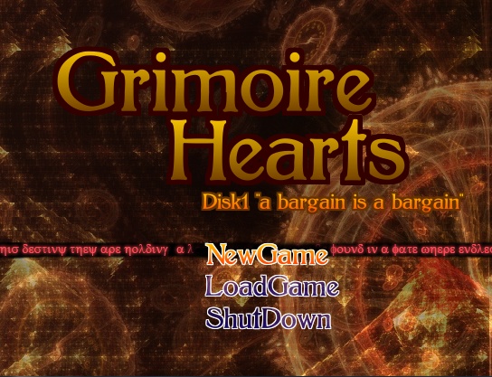 「Grimoire Hearts」配信予告