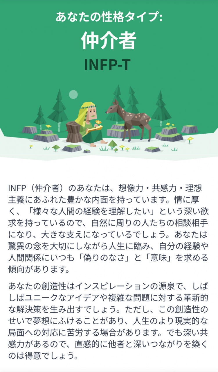 私のMBTI‼︎