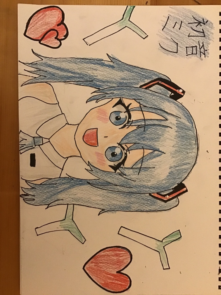 描き終わりました！
